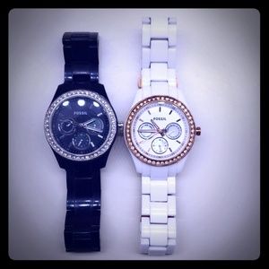 2 Fossil Watches